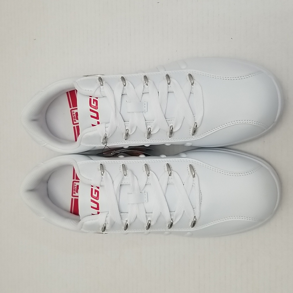 LUGZ SNEAKERS NWT WHITE/RED CHANGEOVER II MENS SZ-10.5